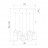 Подвесная люстра TK Lighting 3176 Marco Brown