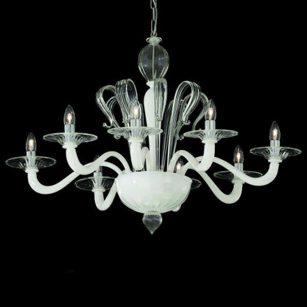 Подвесная люстра Ideal Lux Sogno SP8 Bianco 021447