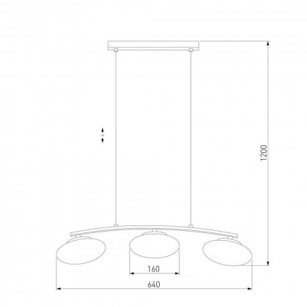 Подвесная люстра TK Lighting 3178 Marika