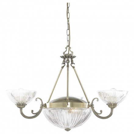 Люстра подвесная Arte Lamp Windsor Clear A3778LM-3-2AB