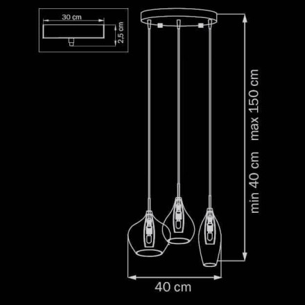 Подвесная люстра Lightstar Pentola 803051