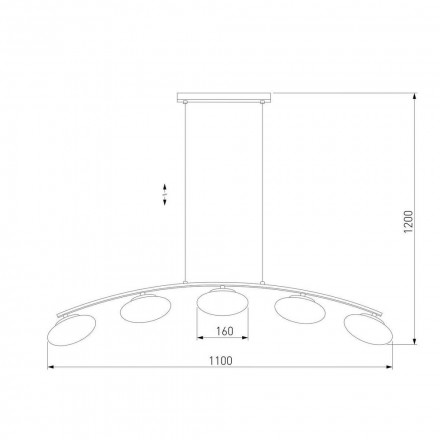 Подвесная люстра TK Lighting 3179 Marika