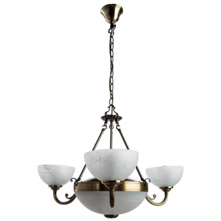 Люстра подвесная Arte Lamp Windsor White A3777LM-3-2AB