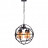 Подвесная люстра Lumina Deco Stradi LDP 11509-4 BK