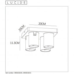 Спот Lucide Nigel 09929/20/30