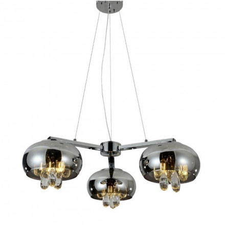 Подвесная люстра Lumina Deco Tosso LDP 8066-3-200 CHR
