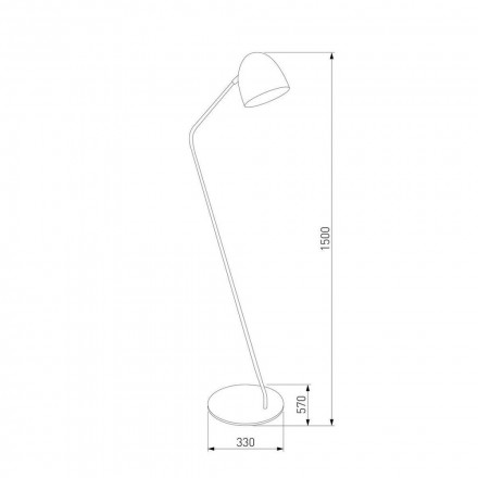 Торшер TK Lighting 5194 Soho White