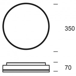 Светильник настенно-потолочный Deko-Light Subra 401004