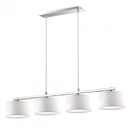 Подвесная люстра Ideal Lux Hilton SP4 Linear Bianco 075495