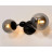 Бра Lumina Deco Zodiak LDW 6001-2 BK