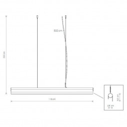 Подвесной светильник Nowodvorski Cameleon Q Led 8452