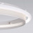 Подвесной светильник Eurosvet Imperio 90241/1 белый/ серебро Smart