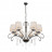 Подвесная люстра iLamp Perfection RM7006/8CR