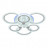 Потолочная люстра Seven Fires Snorri SF7061/7C-WT-RGB