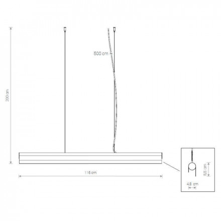 Подвесной светильник Nowodvorski Cameleon Q Led 8453