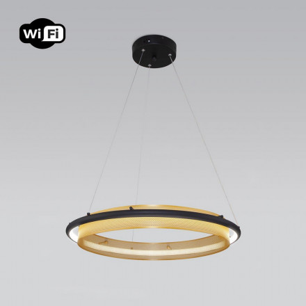 Подвесной светильник Eurosvet Imperio 90241/1 черный/ золото Smart