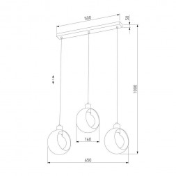 Подвесной светильник TK Lighting 2753 Cyklop