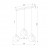 Подвесной светильник TK Lighting 2753 Cyklop