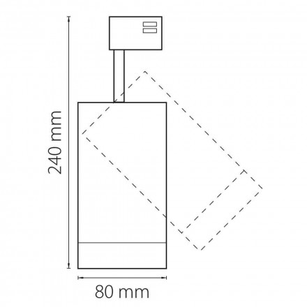 Светильник трековый Lightstar Canno Led 303274