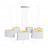 Подвесная люстра Loft IT Nuage Loft1167-6WH