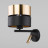 Бра TK Lighting 2579 Hilton Black Gold