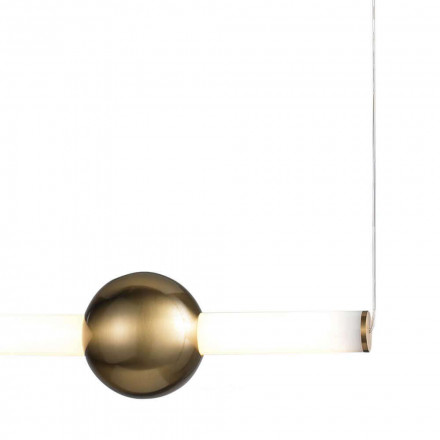 Подвесной светильник Lumien Hall Greniya LH8023/1PD-GD-WT