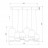 Подвесная люстра TK Lighting 3359 Marco Silver