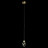 Подвесной светильник Loft IT Rock 10111 Gold