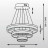 Подвесная люстра Zumaline Circle L-CD-03-BL