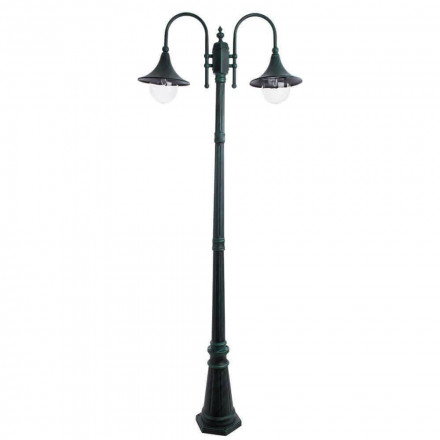 Светильник садово-парковый Arte Lamp Malaga A1086PA-2BG