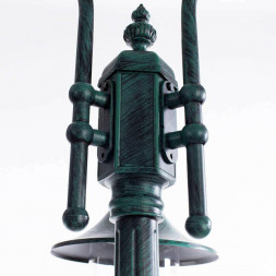 Светильник садово-парковый Arte Lamp Malaga A1086PA-3BG