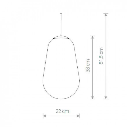 Плафон Nowodvorski Cameleon Pear M 8533