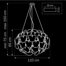 Подвесная люстра Lightstar Planaria 808030