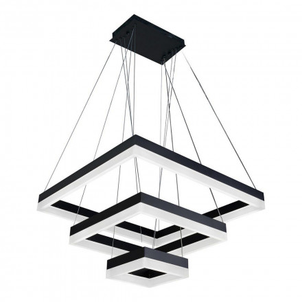 Подвесной светильник iLedex Twins D0319-3 (200X400X600) BK