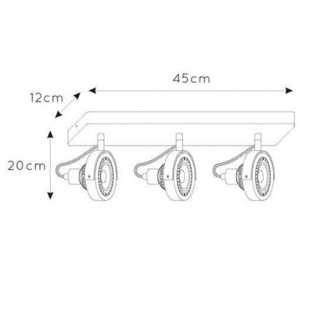 Спот Lucide Tala Led 31931/36/30