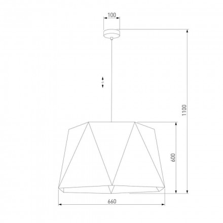 Подвесной светильник TK Lighting 3129 Ivo