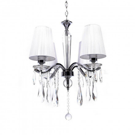 Подвесная люстра Lumina Deco Alessia LDP 1726-4 CHR